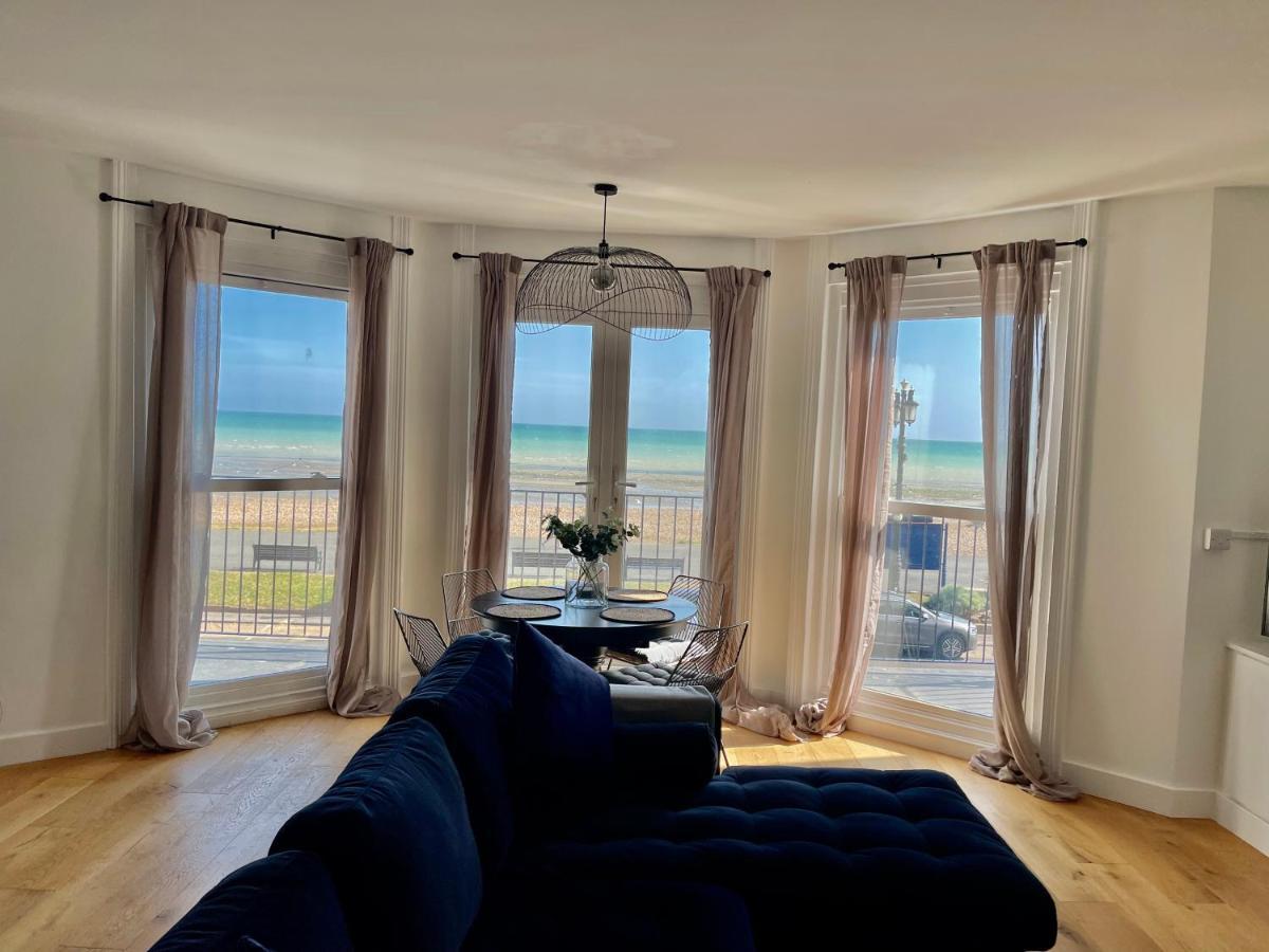 Seaview Flat With Balcony, Spacious 2 Bedroom Worthing Eksteriør billede